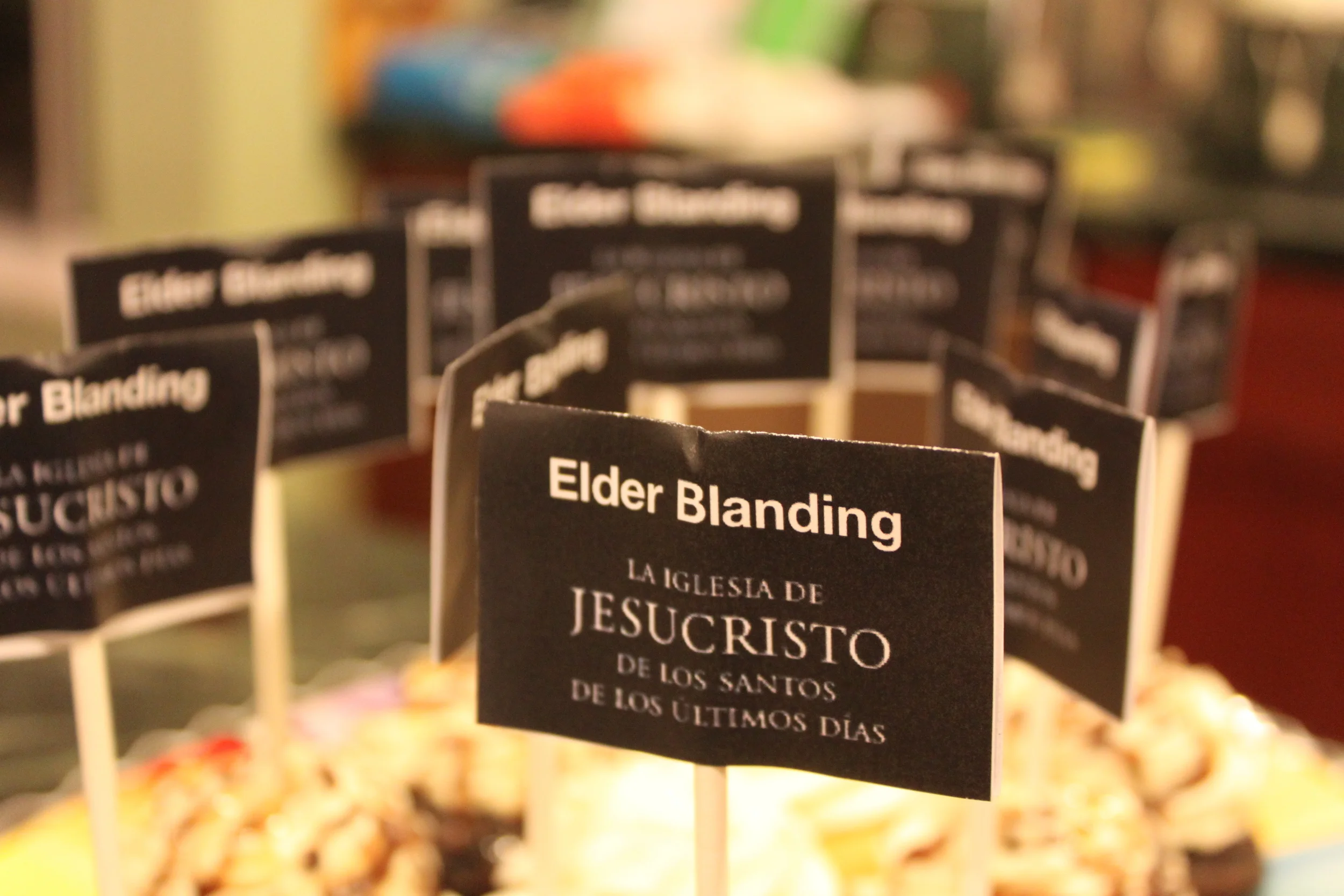 Wonderful cupcakes made by my friend Brittany for Elder Blanding's homecoming dinner. He wanted "Mom's Lasagna" 