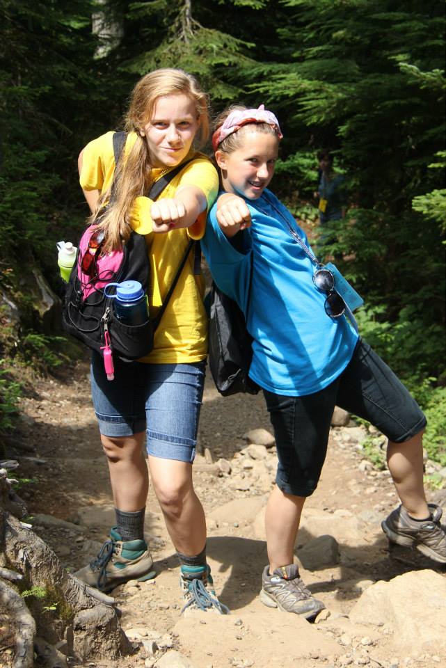 Jessie and he good friend Hannah LeFevre