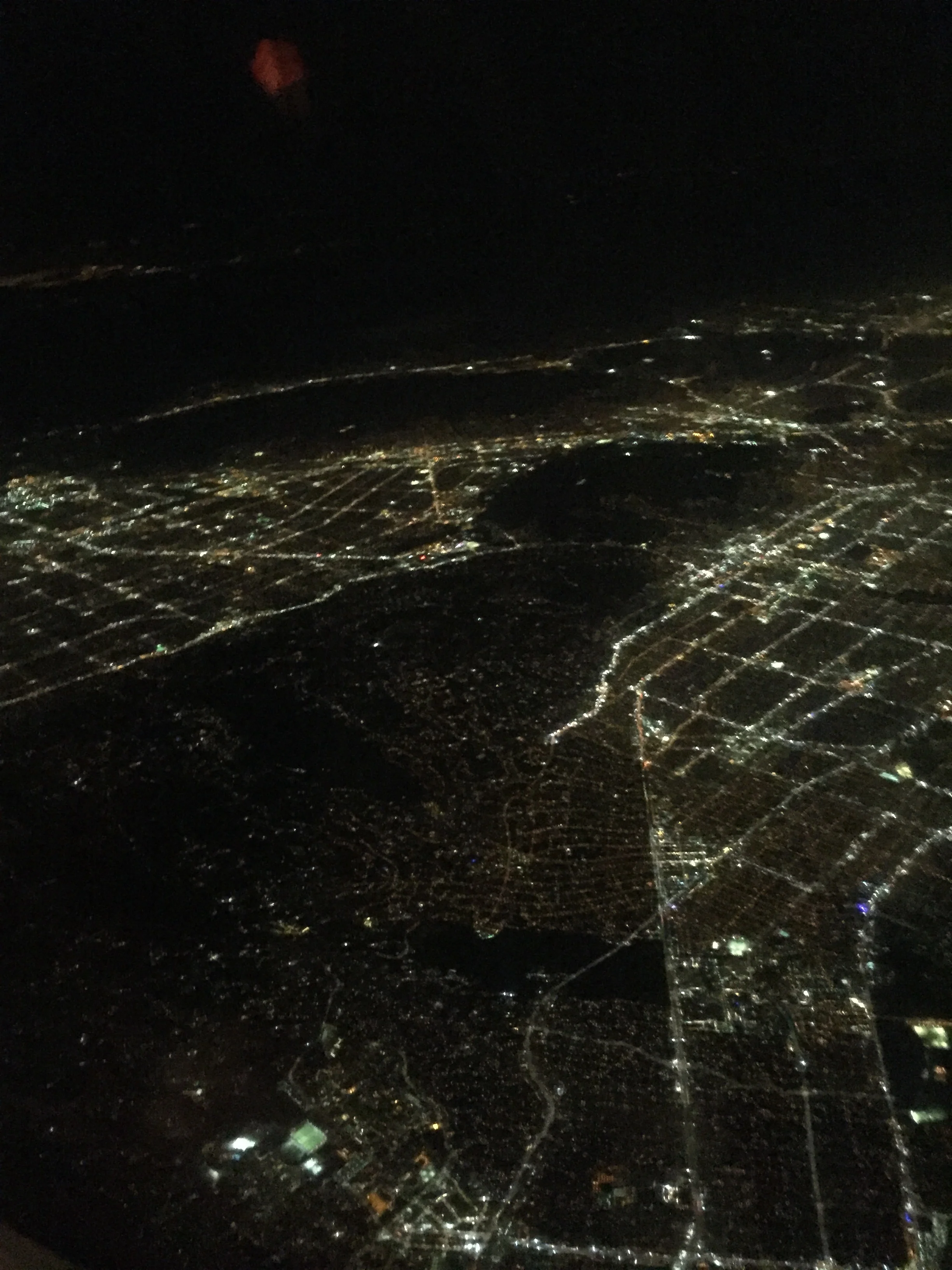 Leaving LA - Elder Michael Blanding is down there somewhere