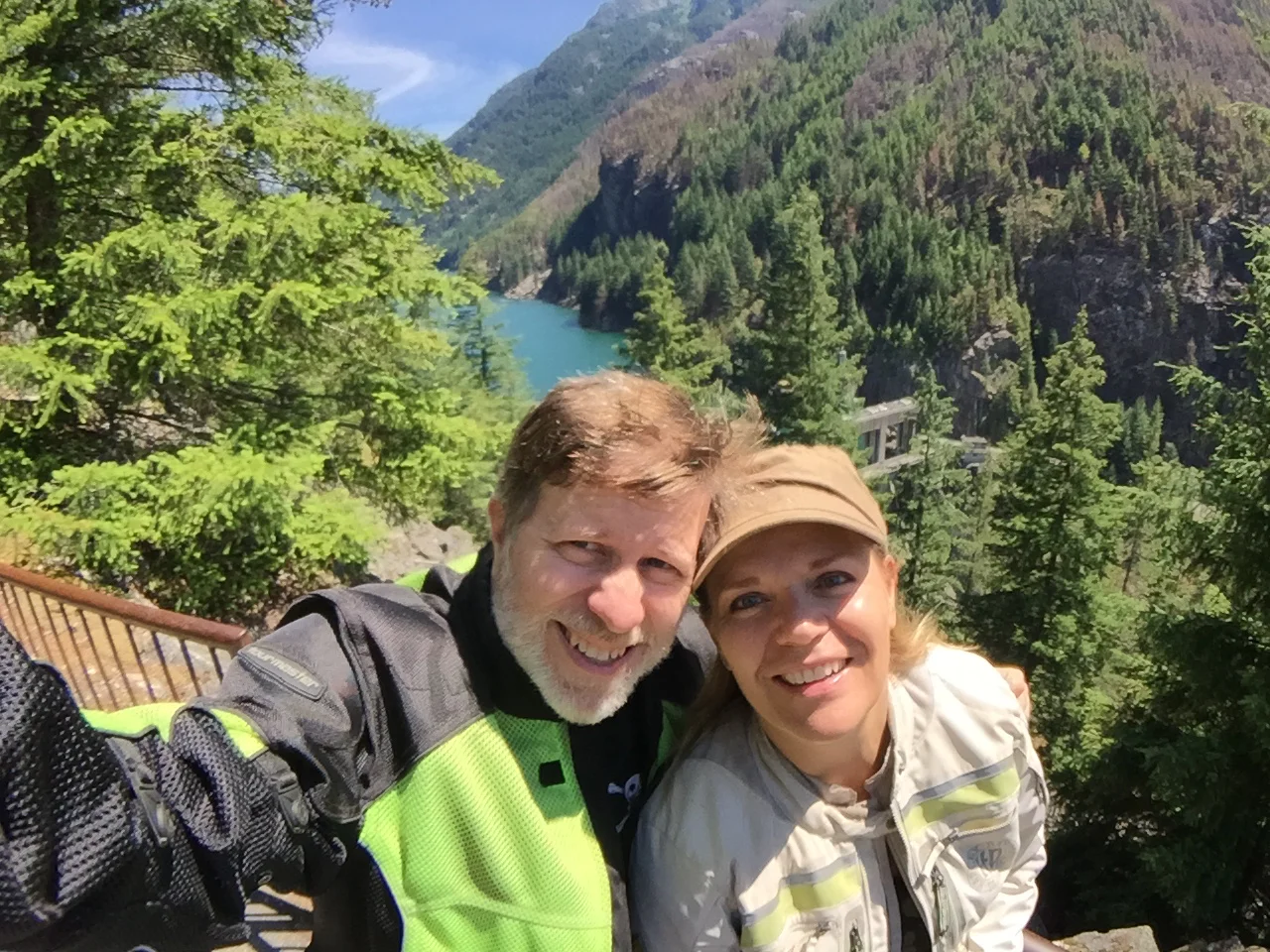 Steve and Doreen at Gorge Lake