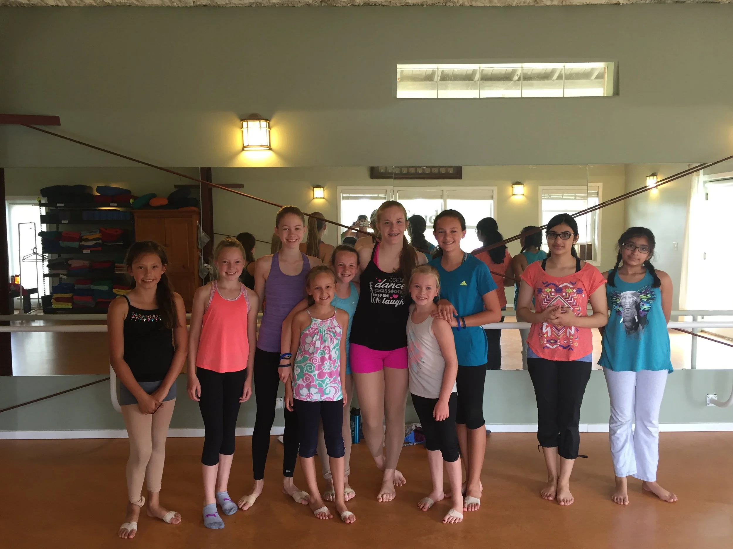 Jessie and her students