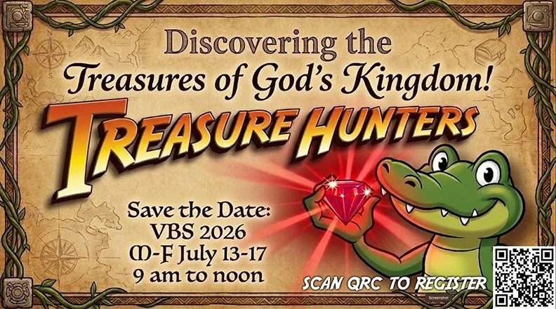 Vacation Bible School 2026 - Treasures Hunters