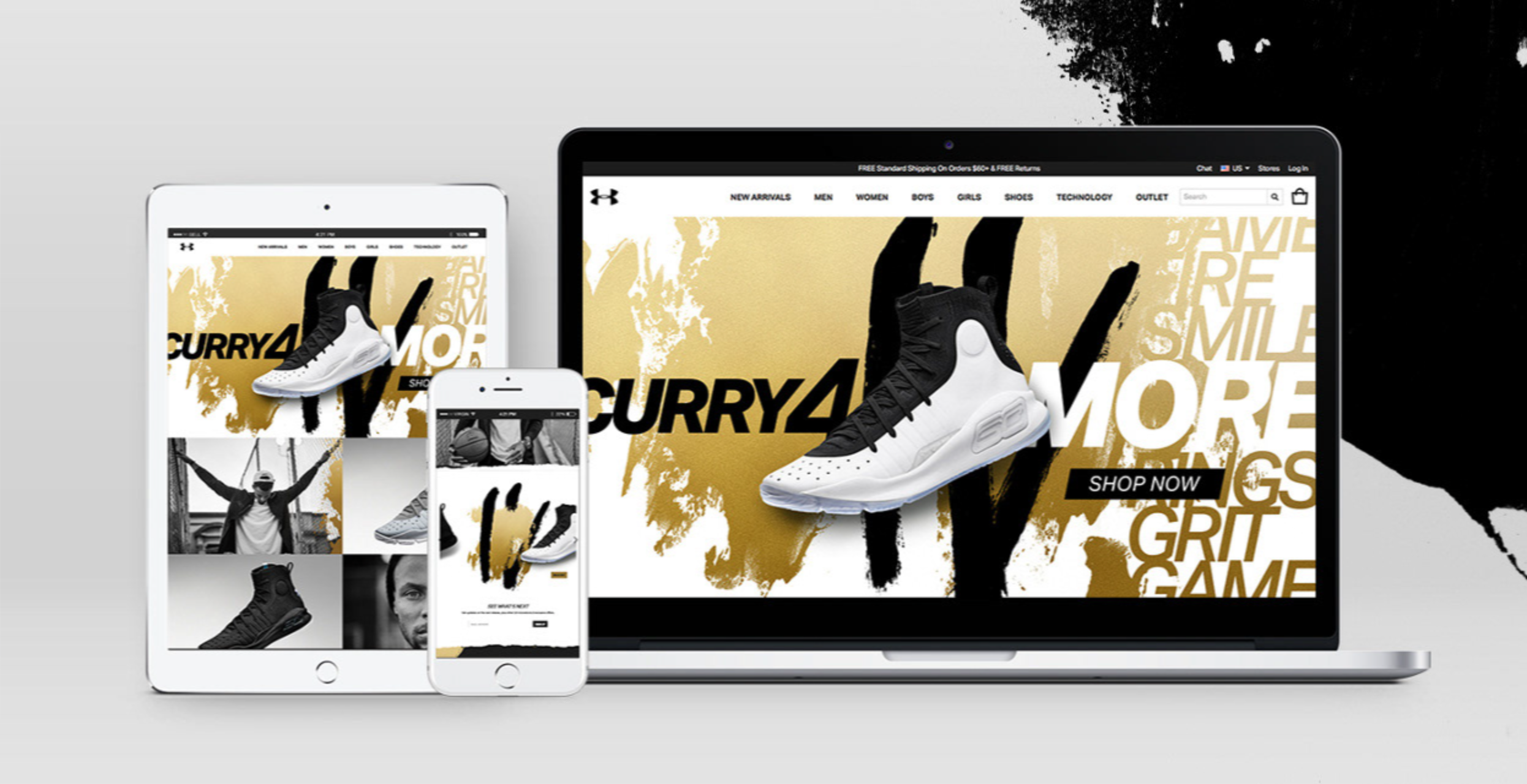 Tablet, Mobile and Web Creative