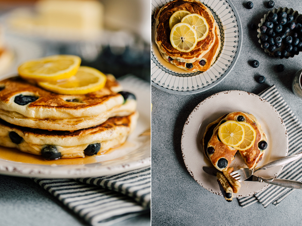 Bellingham Food Stylist and Food Photographer Katheryn Moran Pancakes