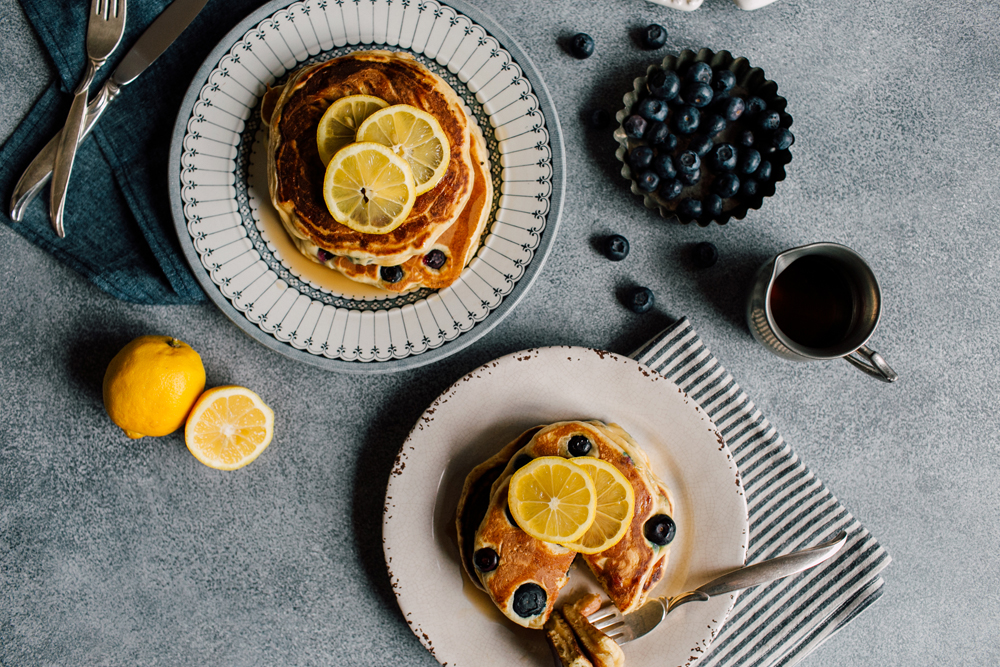 Bellingham Food Stylist and Food Photographer Katheryn Moran Pancakes