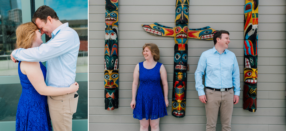 Seattle Engagement Photographer Katheryn Moran, Seattle Great Wheel, Indianola