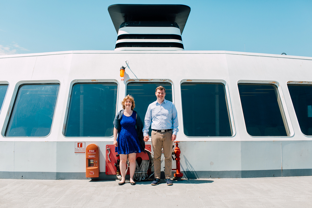 Seattle Engagement Photographer Katheryn Moran, Seattle Great Wheel, Indianola