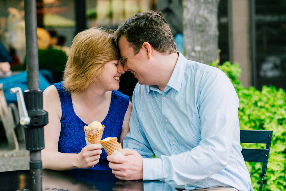 Seattle Engagement Photographer Katheryn Moran, Seattle Great Wheel, Indianola