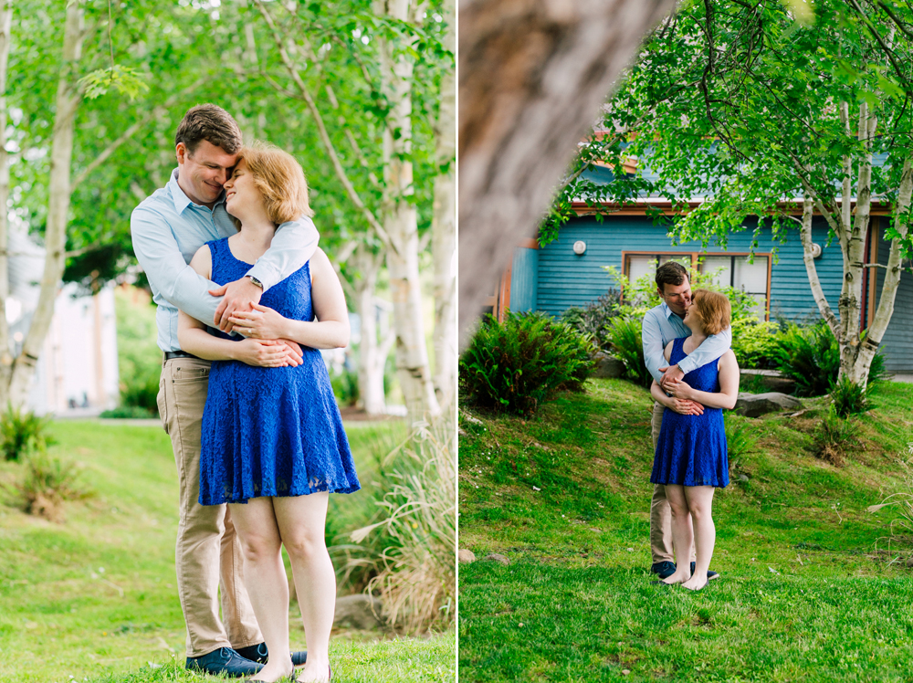 Seattle Engagement Photographer Katheryn Moran, Seattle Great Wheel, Indianola