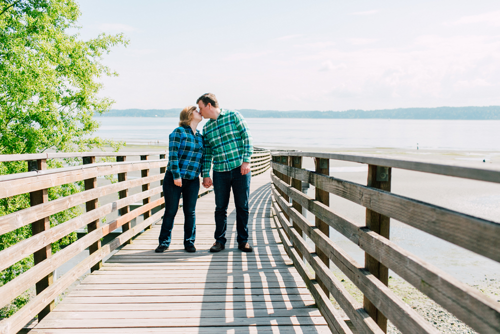 Seattle Engagement Photographer Katheryn Moran, Seattle Great Wheel, Indianola