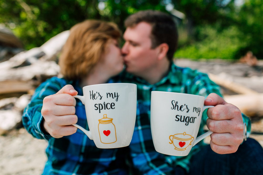 Seattle Engagement Photographer Katheryn Moran, Seattle Great Wheel, Indianola