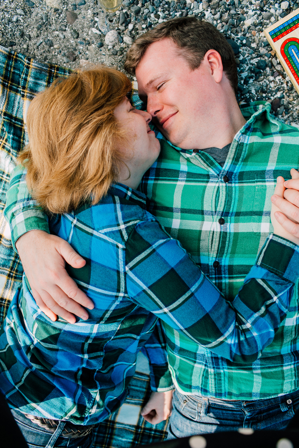 Seattle Engagement Photographer Katheryn Moran, Seattle Great Wheel, Indianola