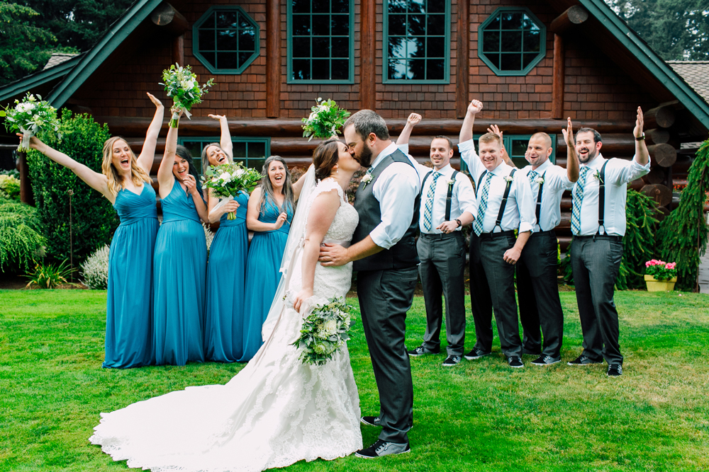 Bellingham Wedding Photographer Katheryn Moran Evergreen Garden Belle John