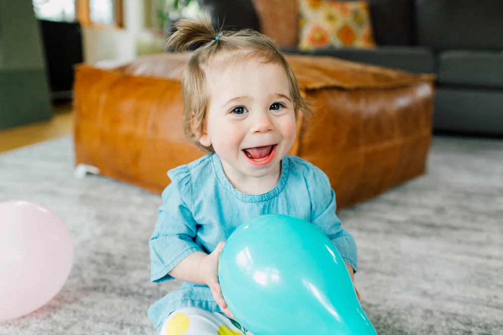 Bellingham One year Cake Smash Photographer Katheryn Moran