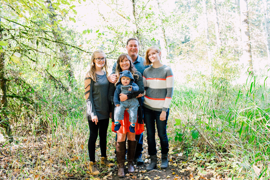 Bellingham Family Photographer Katheryn Moran Whatcom Falls Park