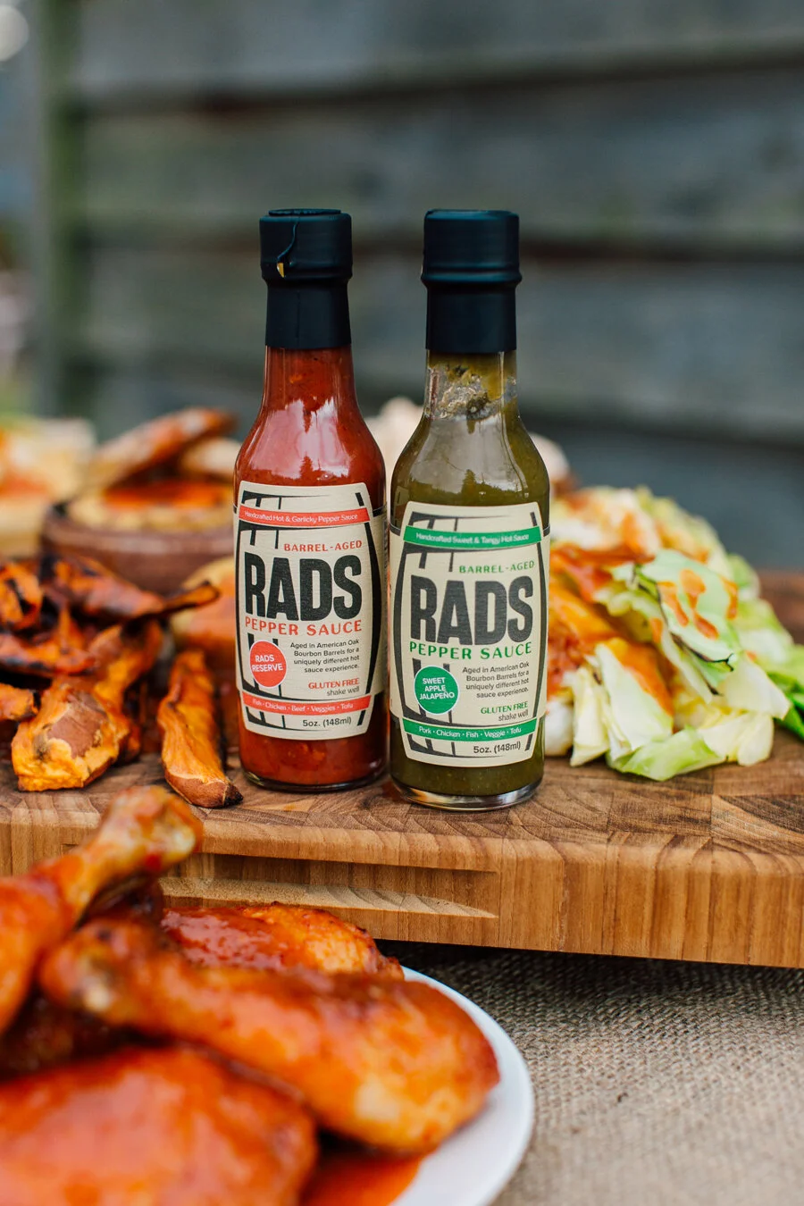 RADS Pepper Sauce bellingham food photographer katheryn moran