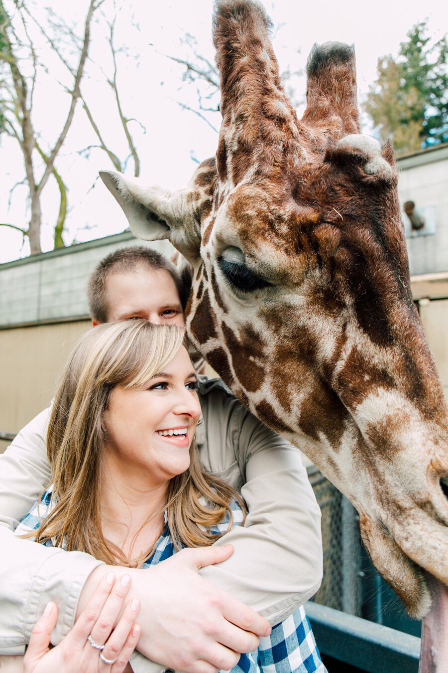 Seattle Engagement Photographer Woodland Park Zoo UW Stadium Katheryn Moran Photography 