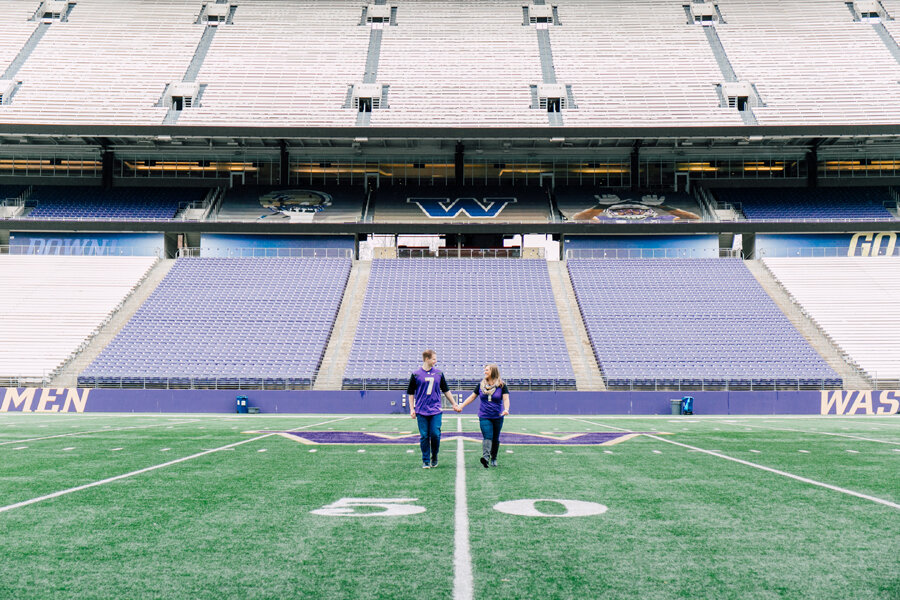 Seattle Engagement Photographer Woodland Park Zoo UW Stadium Katheryn Moran Photography 