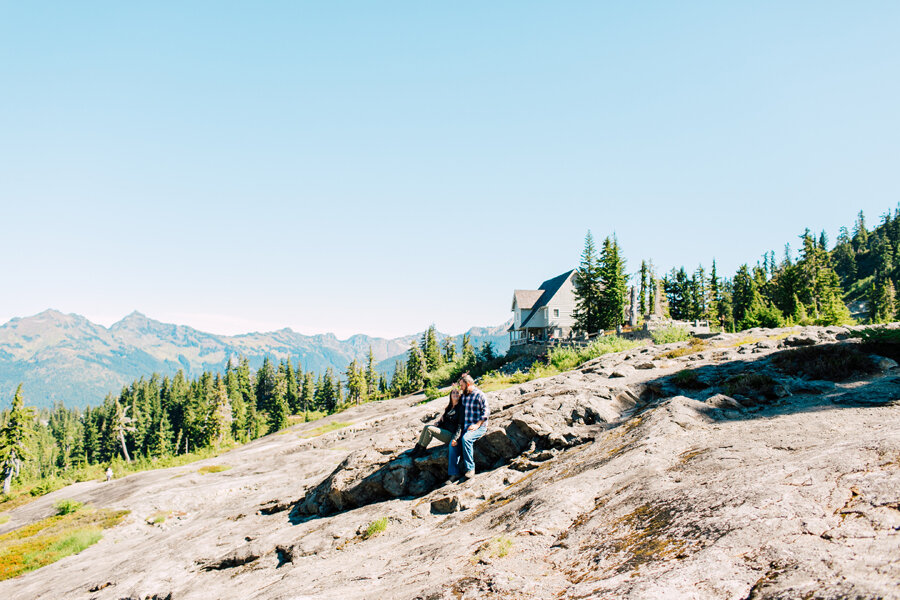 Heather Meadows Mount Baker Engagement Photographer Katheryn Moran