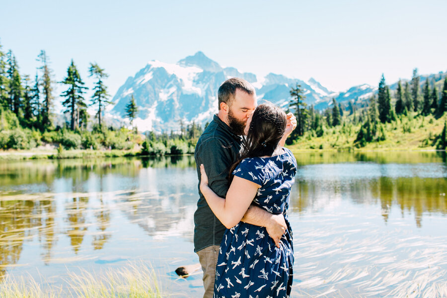 Heather Meadows Mount Baker Engagement Photographer Katheryn Moran