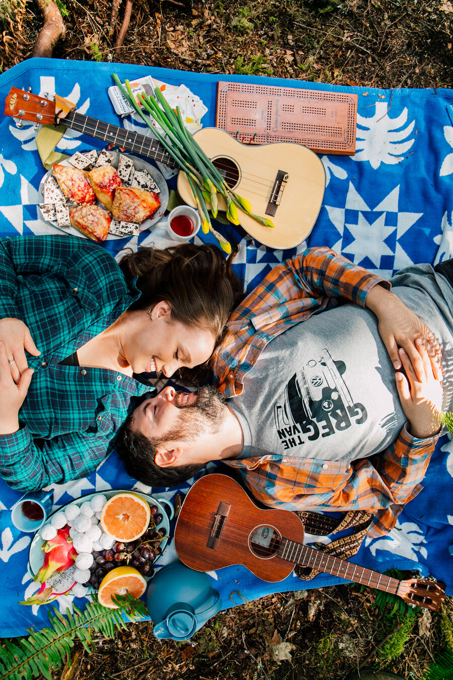 Horseshoe Bend Trail Mount Baker Engagement Photographer Katheryn Moran