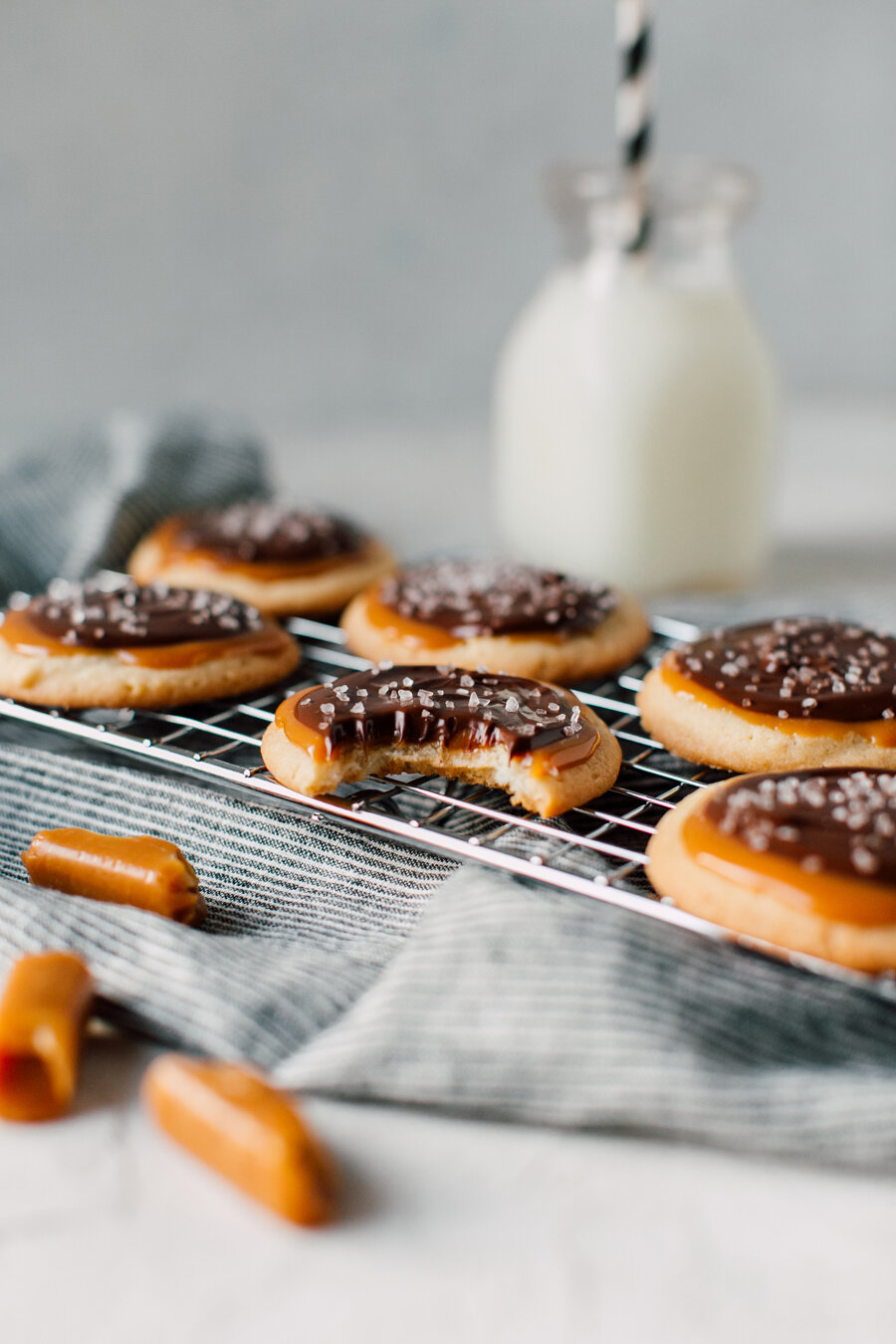 Bellingham Food Photographer Twix Cookies Katheryn Moran