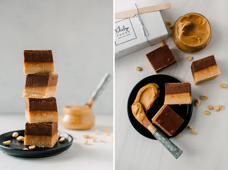 Bellingham Portland Business Marketing Photographer Fidalgo Fudge Katheryn MoranBeautiful Fudge Photography Katheryn Moran Food Product Photographer