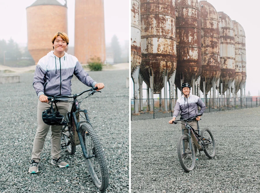 Waypoint Park Bellingham Photographer Katheryn Moran Senior Portrait Photographer Ash