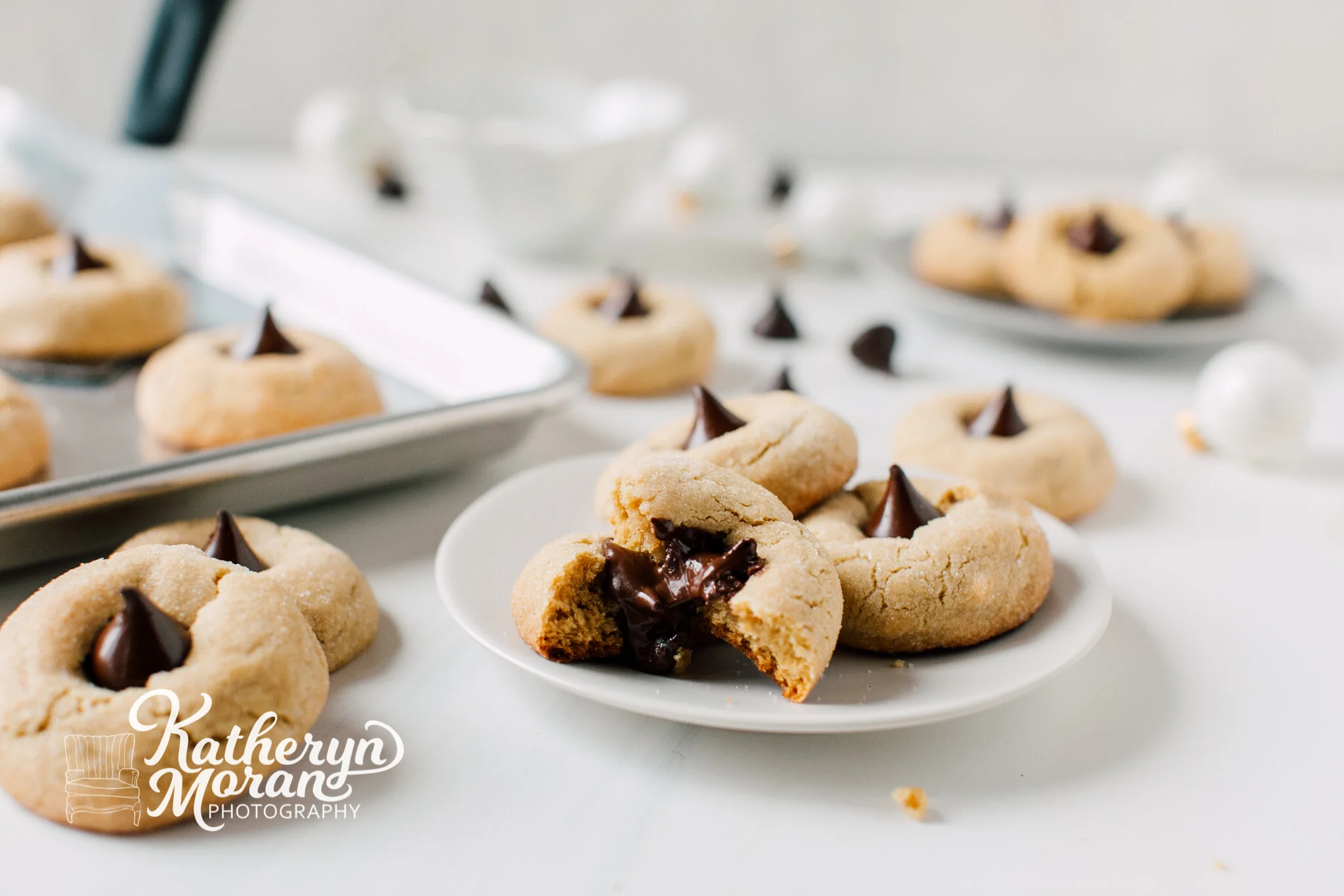 bellingham food photographer katheryn moran studio food stylist peanut butter blossoms