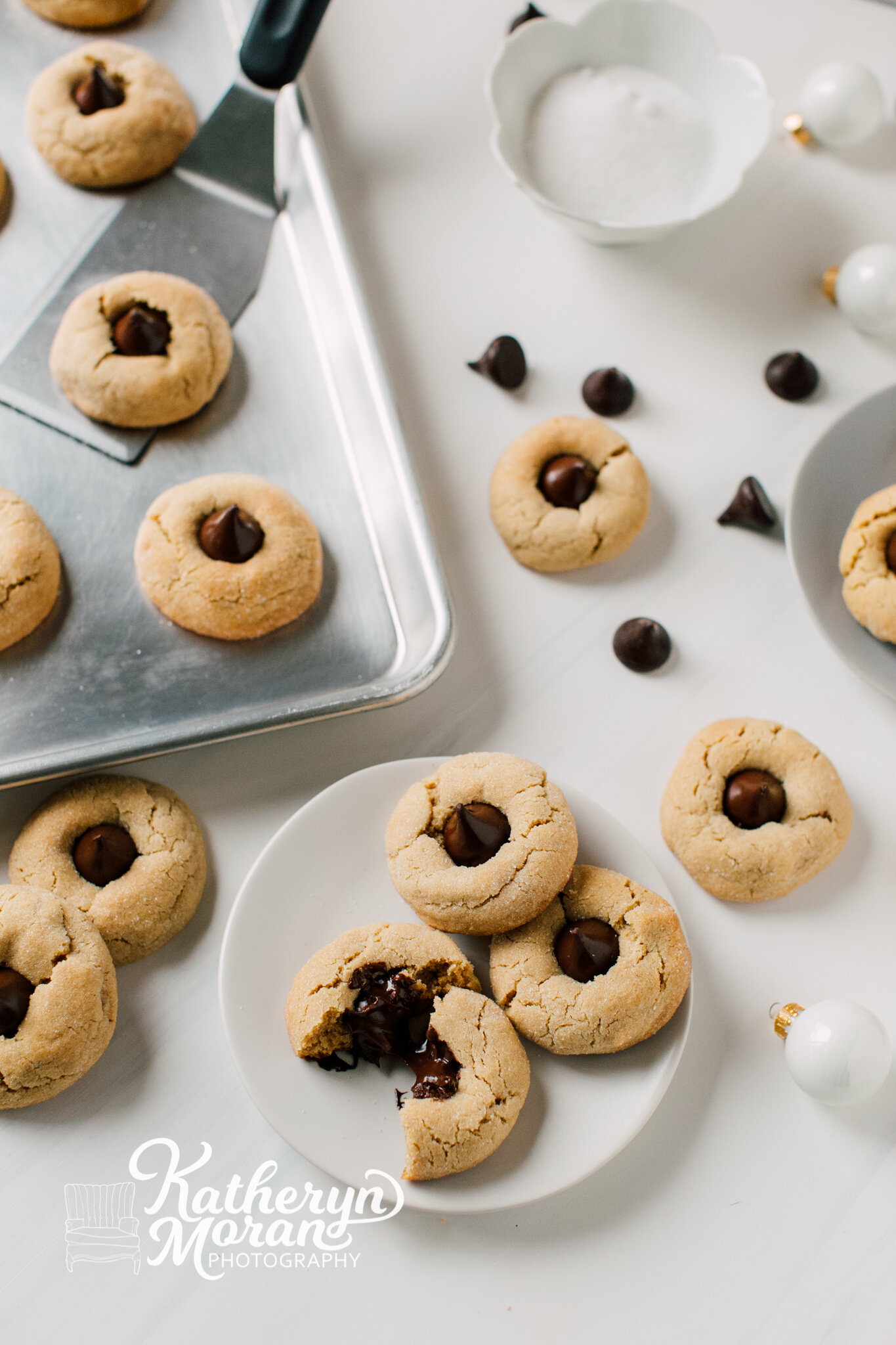 bellingham food photographer katheryn moran studio food stylist peanut butter blossoms