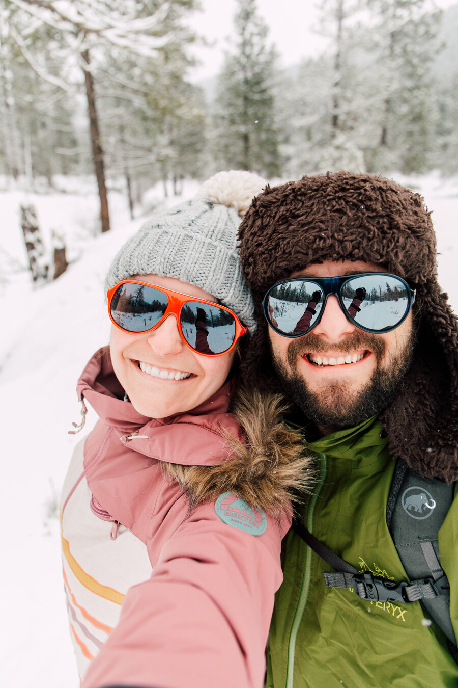 Snowshoe in Leavenworth Katheryn Moran Photography