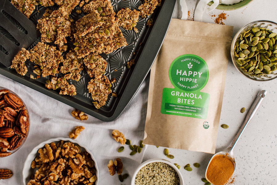 CLIENT SPOTLIGHT Happy Hippie Granola Bites, Bellingham Food