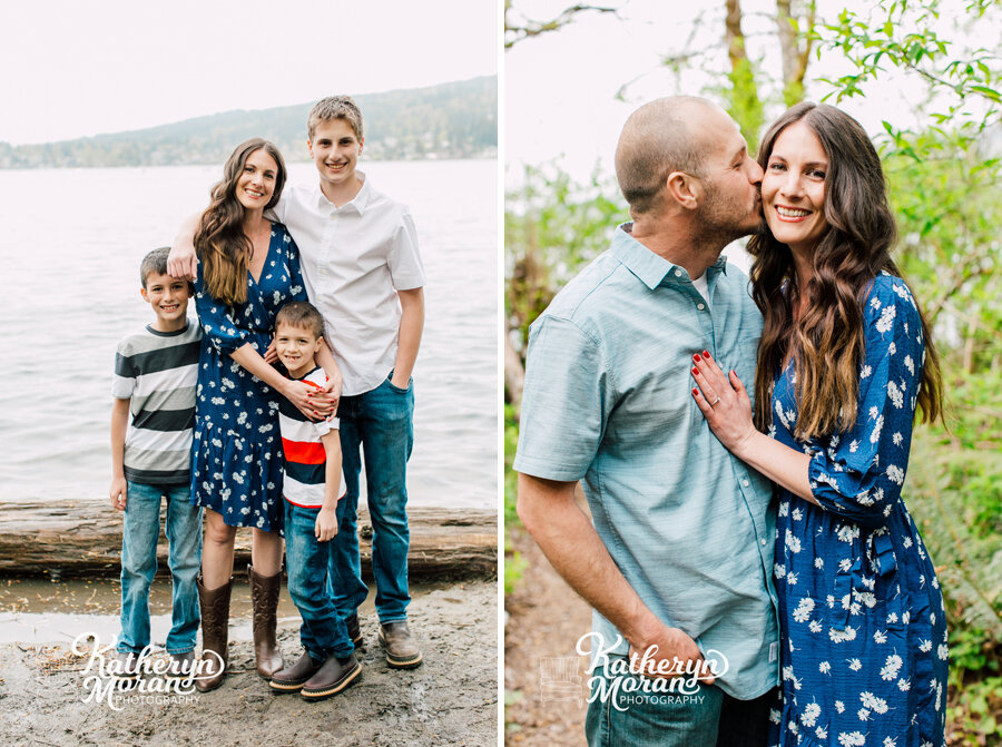 Bellingham Professional Lifestyle Photographer Katheryn Moran Engagement Family Maternity Euclid Park Lake Whatcom