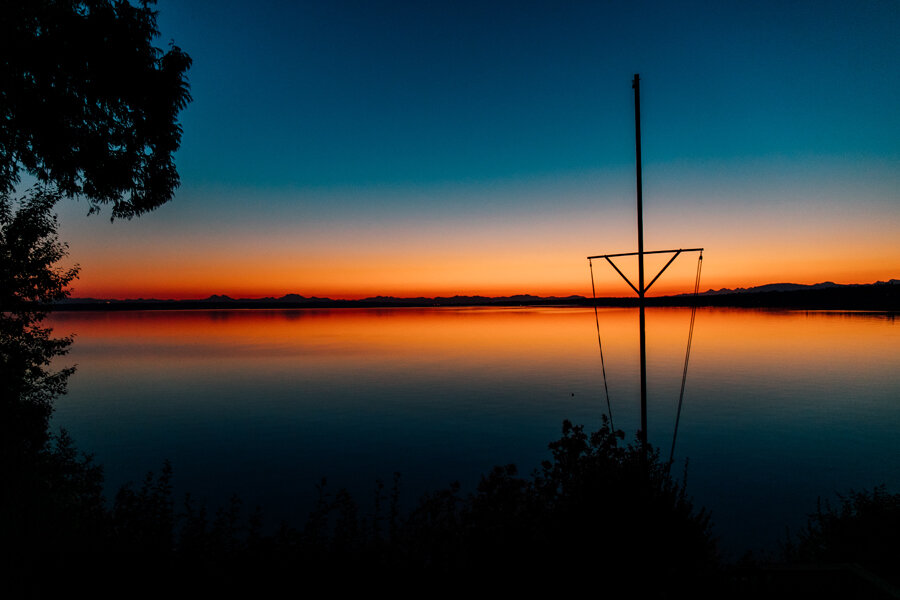 Lummi Island Photographer Katheryn Moran Photography Sunrise Airbnb