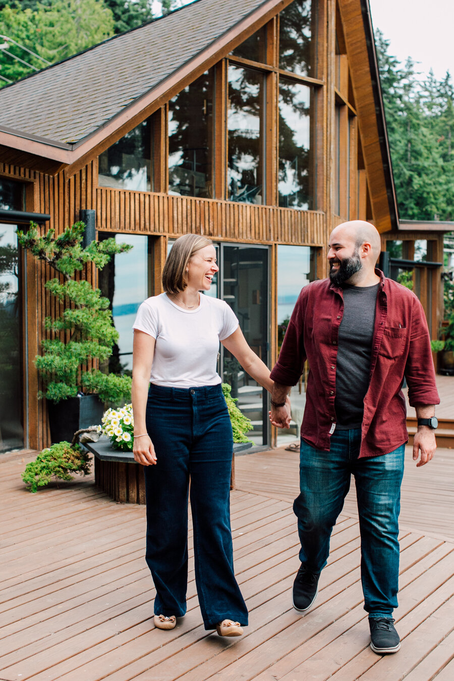 Bellingham Chuckanut Drive Engagement Photographer Katheryn Moran Lindsay Ario Noon Panir Sabzi