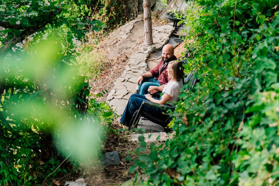 Bellingham Chuckanut Drive Engagement Photographer Katheryn Moran Lindsay Ario Noon Panir Sabzi