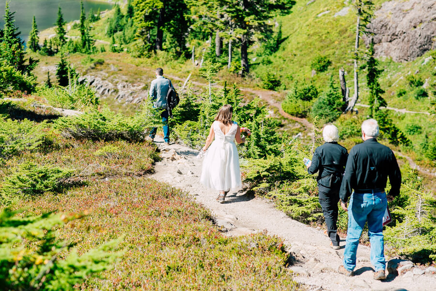 Mount Baker Elopement Bellingham Wedding Elopement Photographer Katheryn Moran Heather Meadows
