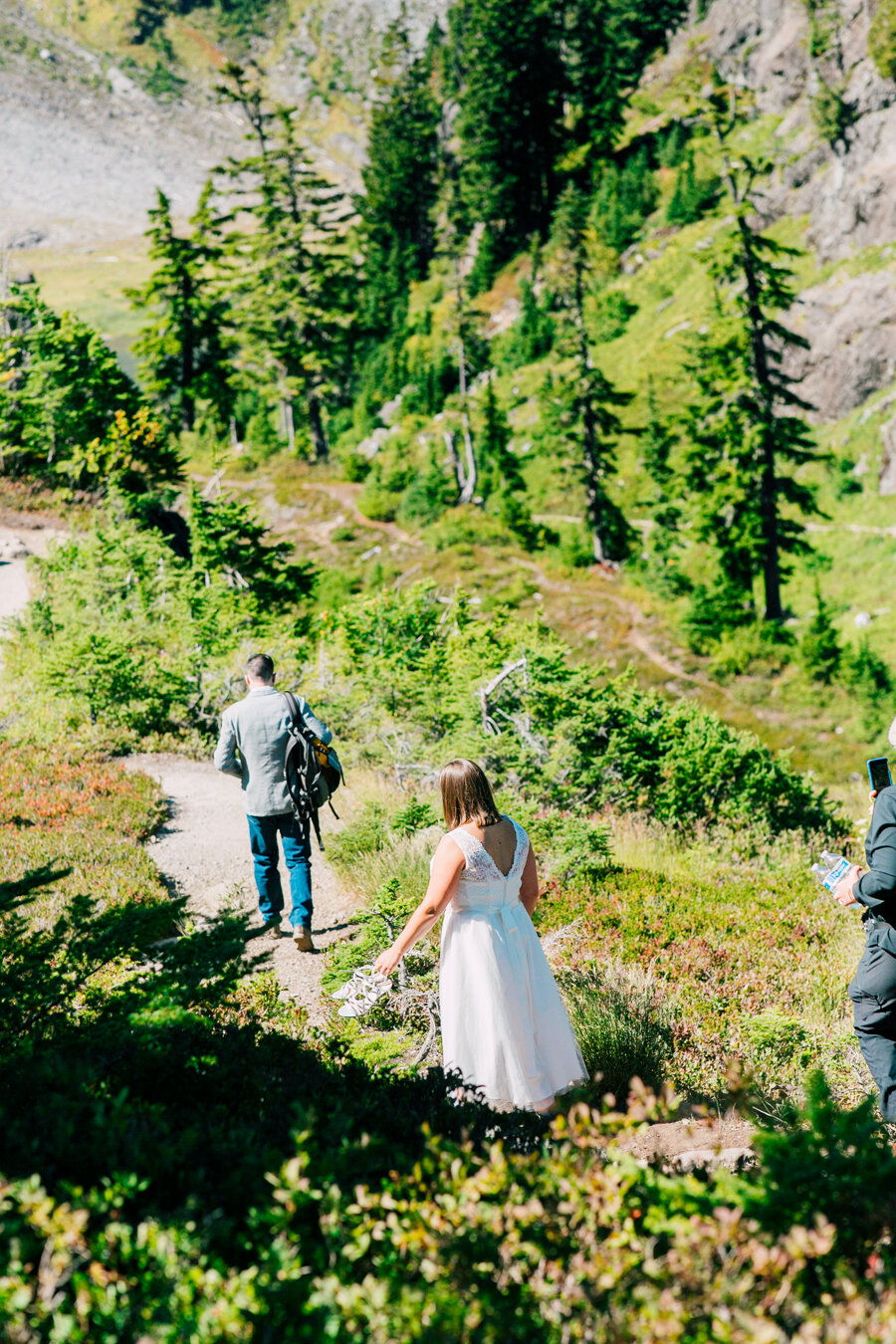 Mount Baker Elopement Bellingham Wedding Elopement Photographer Katheryn Moran Heather Meadows