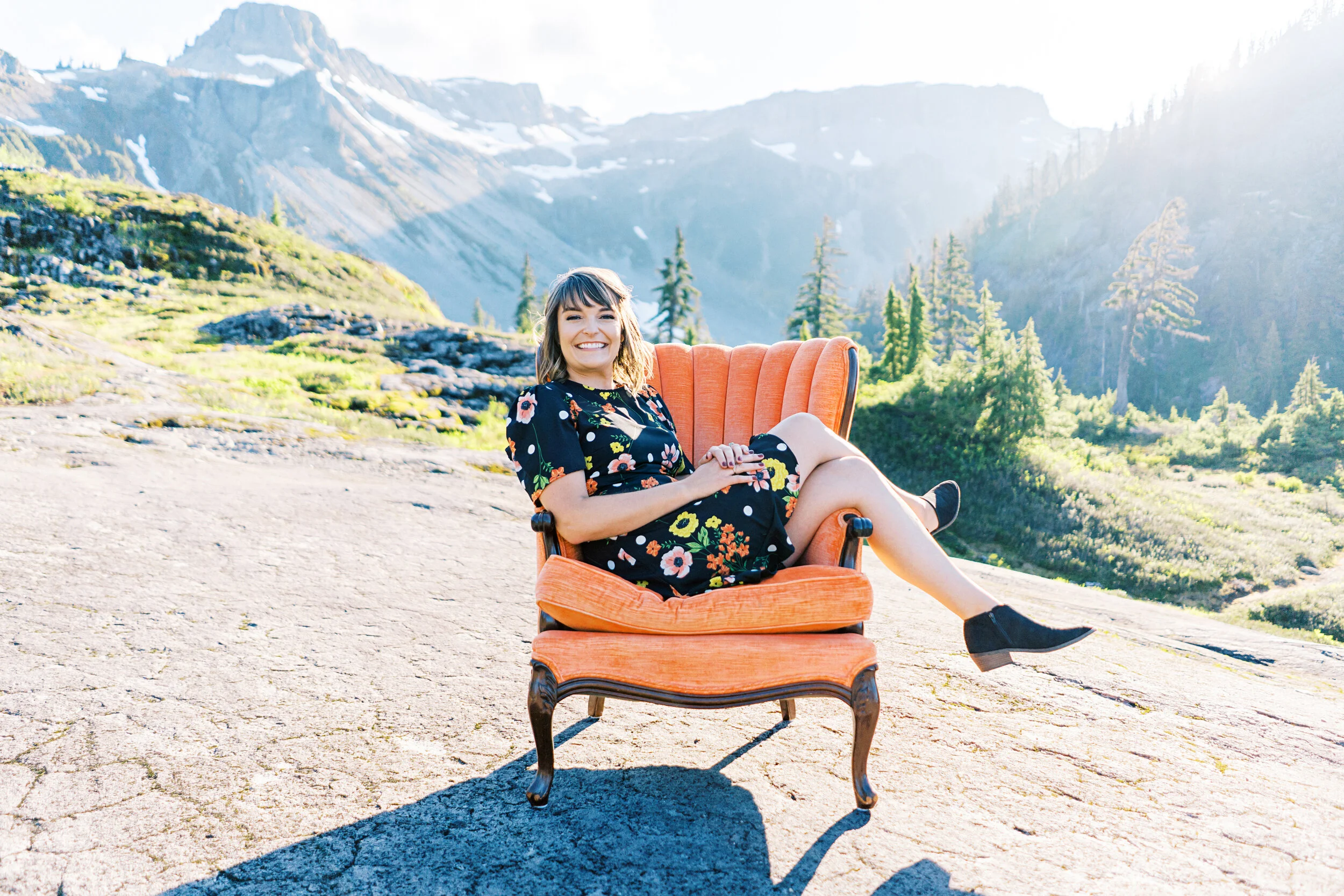 Katheryn Moran Photography the orange chair bellinghamBellingham Professional Photographer Authentic Lifestyle Colorful Katheryn Moran Photography