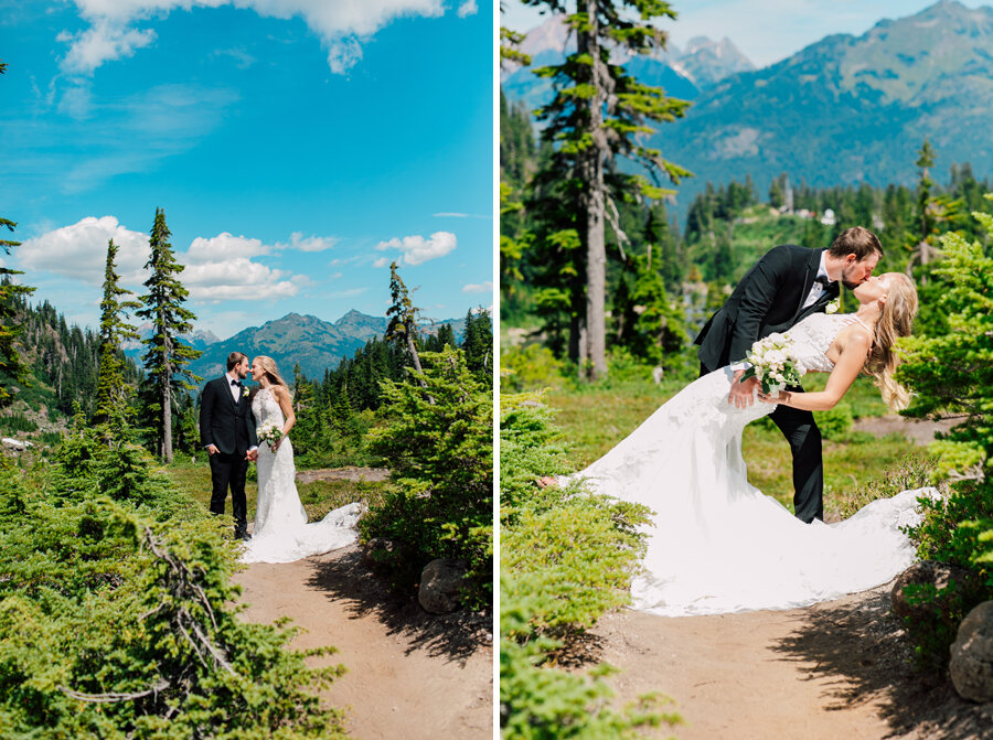 Heather Mewadows mount Baker Elopement Wedding Photographer Katheryn Moran