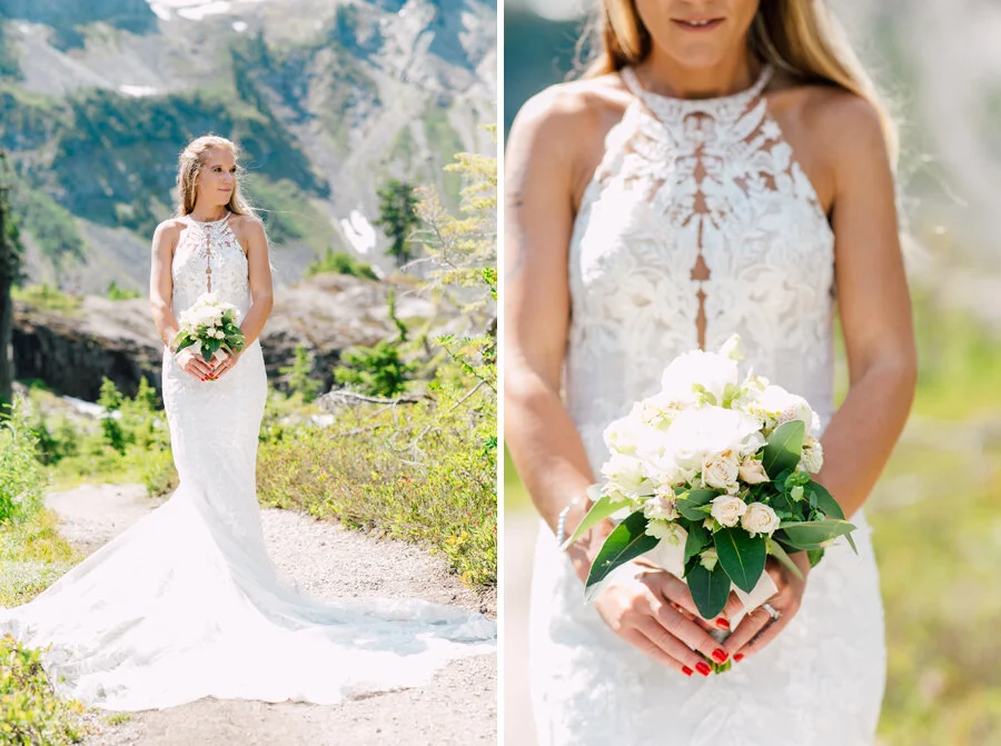 Heather Mewadows mount Baker Elopement Wedding Photographer Katheryn Moran