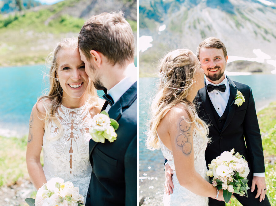 Heather Mewadows mount Baker Elopement Wedding Photographer Katheryn Moran