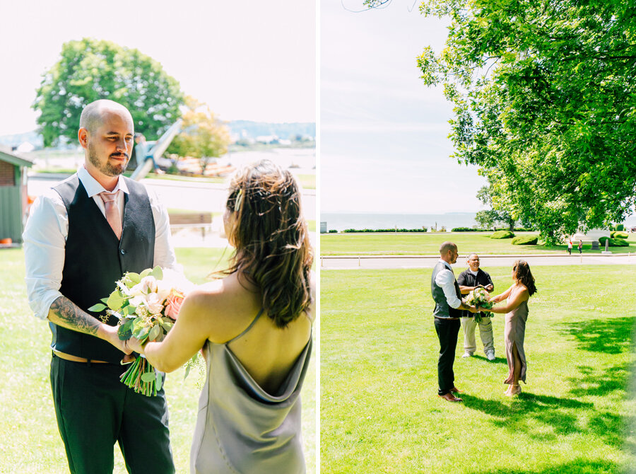 Peace Arch Park Elopement Photographer Katheryn Moran photography