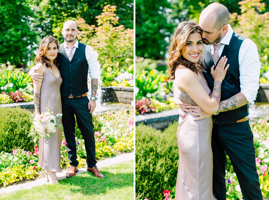 Peace Arch Park Elopement Photographer Katheryn Moran photography