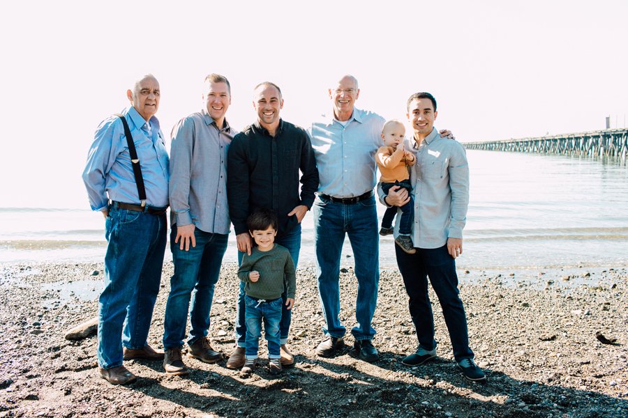 Bellingham Extended Family Photographer Katheryn Moran Squalicum Beach