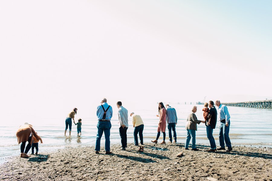 Bellingham Extended Family Photographer Katheryn Moran Squalicum Beach