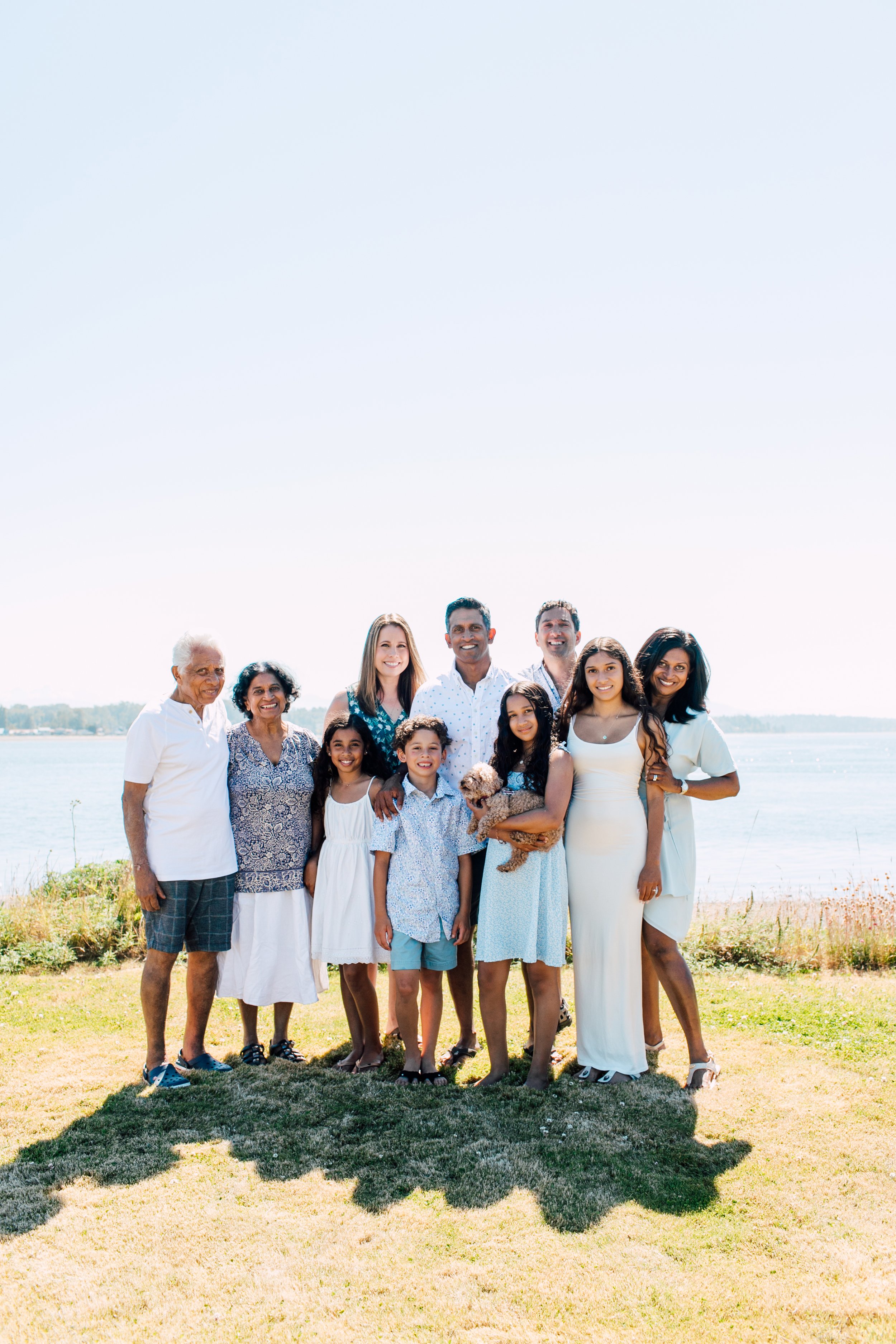 Lummi Island Multi Generational Family Photographer Katheryn Moran Photography Bellingham Family Photographer