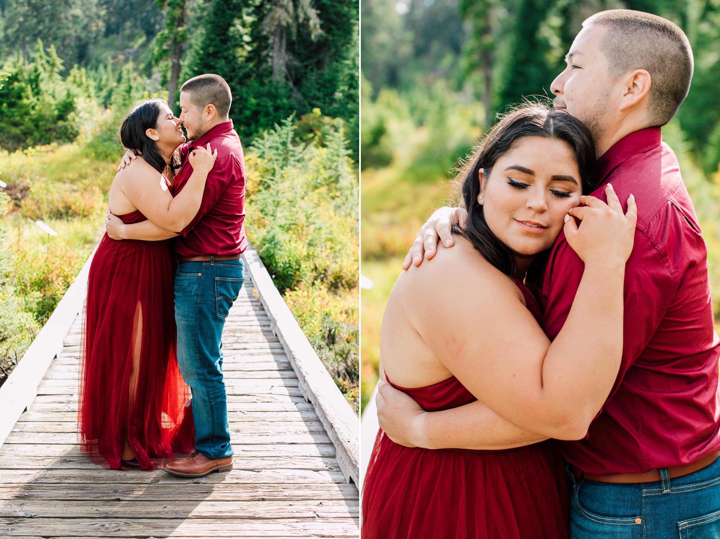 Bellingham Engagement Photographer Katheryn Moran Picture Lake Mount Baker Engagement Olivia Sean