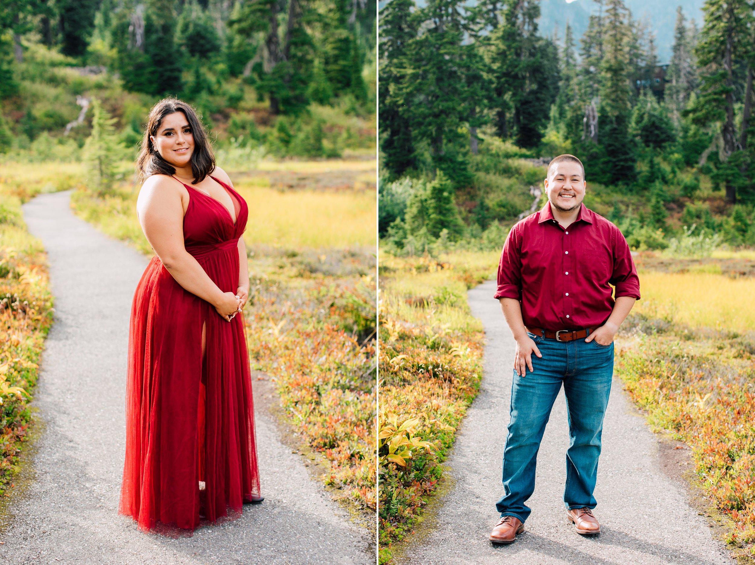 Bellingham Engagement Photographer Katheryn Moran Picture Lake Mount Baker Engagement Olivia Sean