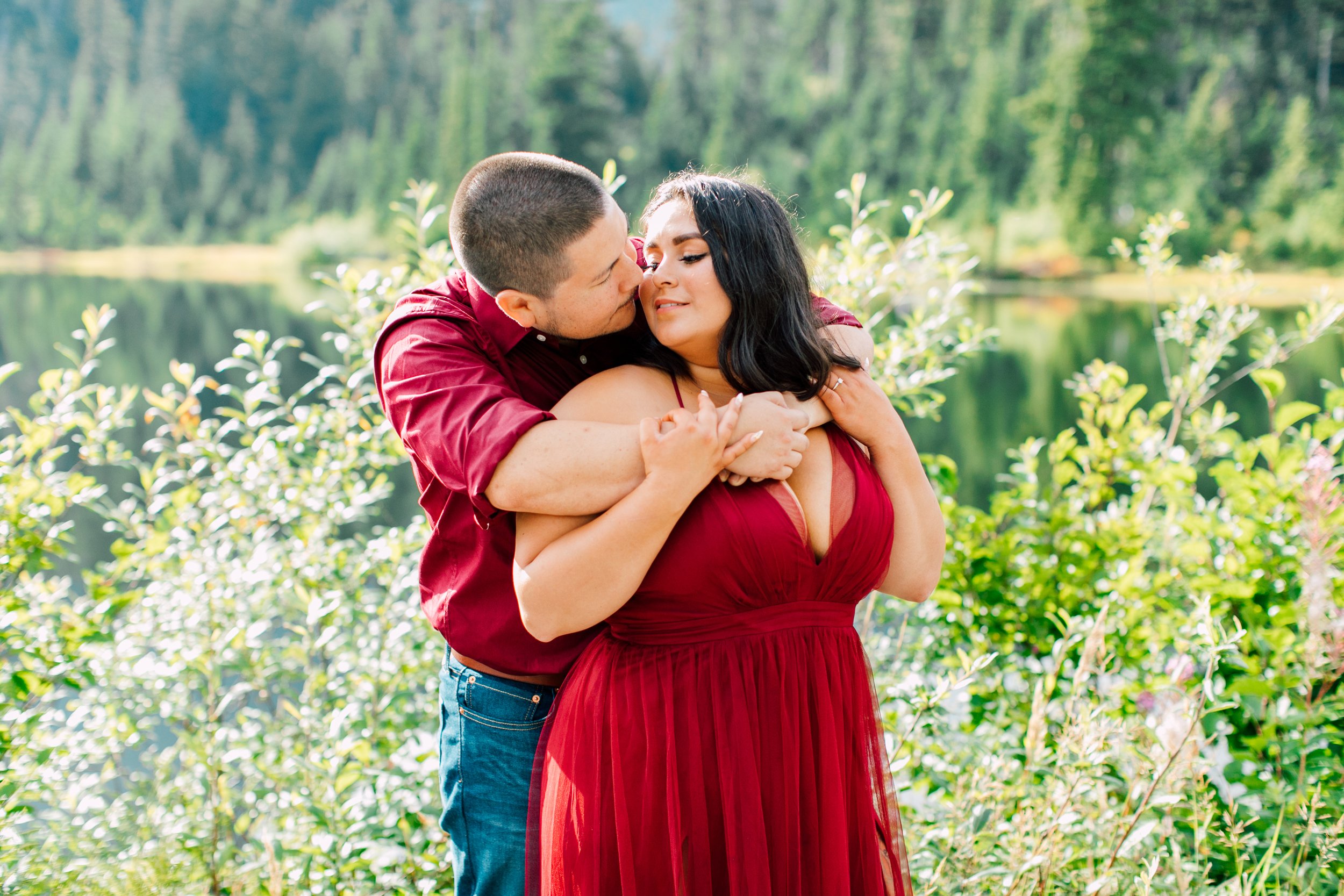 Bellingham Engagement Photographer Katheryn Moran Picture Lake Mount Baker Engagement Olivia Sean